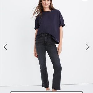 Madewell Slim Demi boot in Harlock wash sz 32